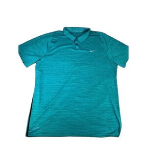 Nike TW Tiger Woods Collection Dri-Fit Golf Polo Shirt  2XL 803189-351 Disney